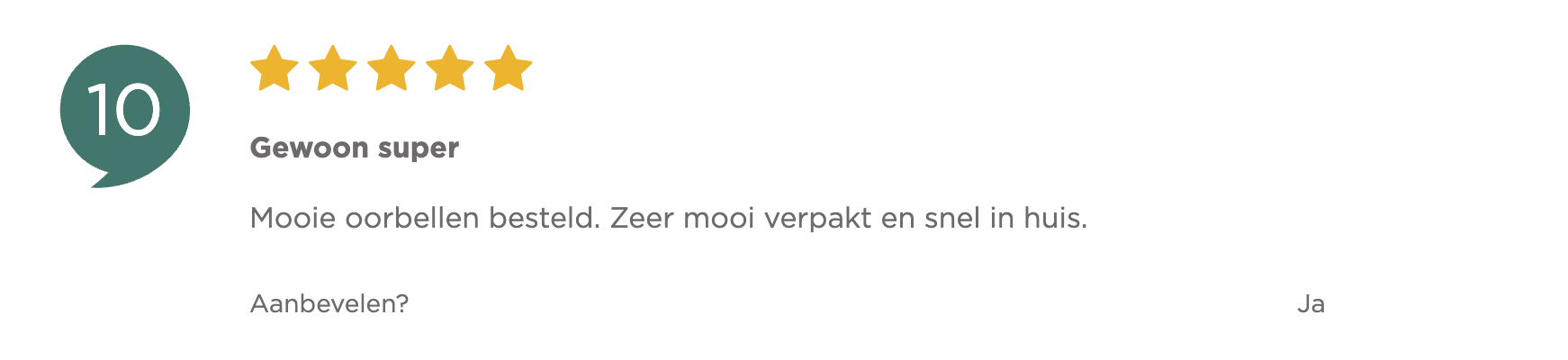 Betrouwbaar adres voor gouden oorbellen Zilver.nl review een 10